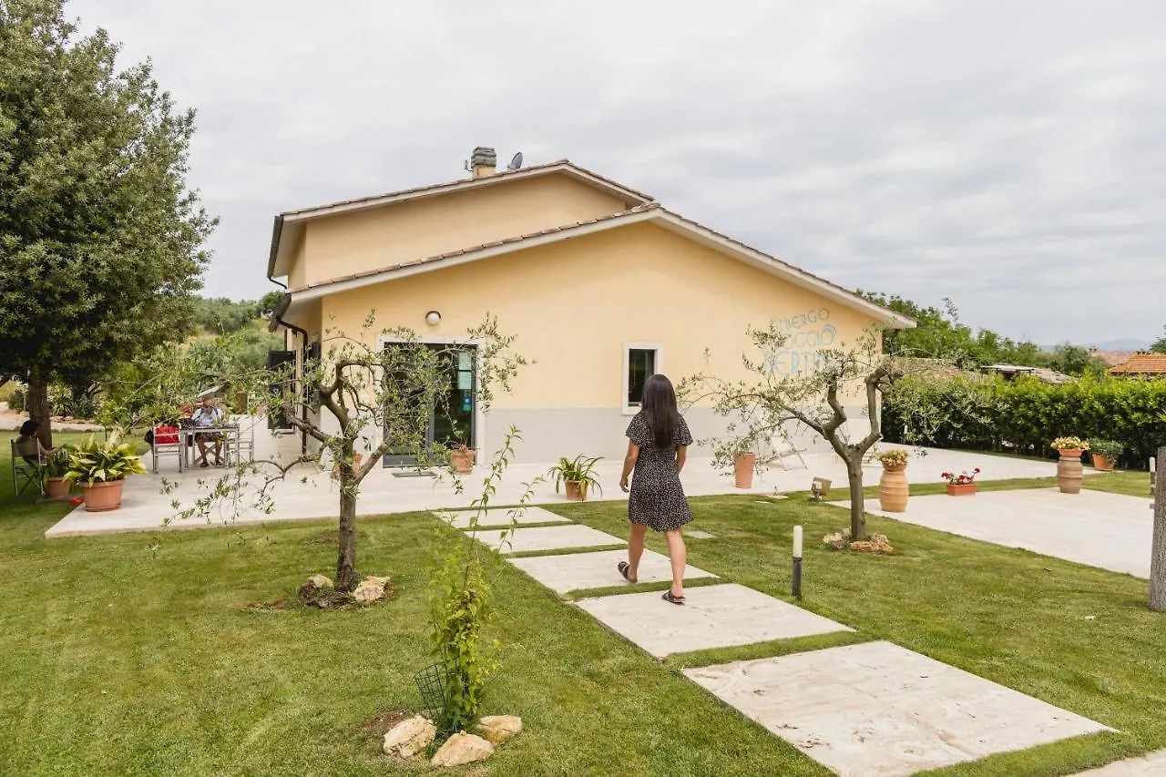**  Hotel Poggio Bertino Montemerano Italie